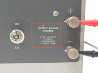 Vintage Heathkit IP-12 Battery Eliminator 6/12V 15A Power Supply