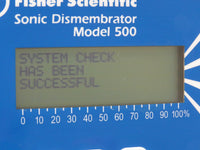 Fisher Scientific Sonic Dismembrator Model 500 w/ 102-C Converter 120V