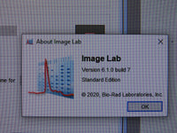 2019 Biorad Chemidoc XRS+ Molecular Imaging System, Image Lab PC, White Light Screen