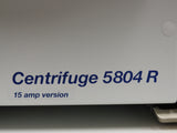 Eppendorf 5804R New Style Refrigerated Centrifuge with Microplate Rotor A-2-DWP 5804 R