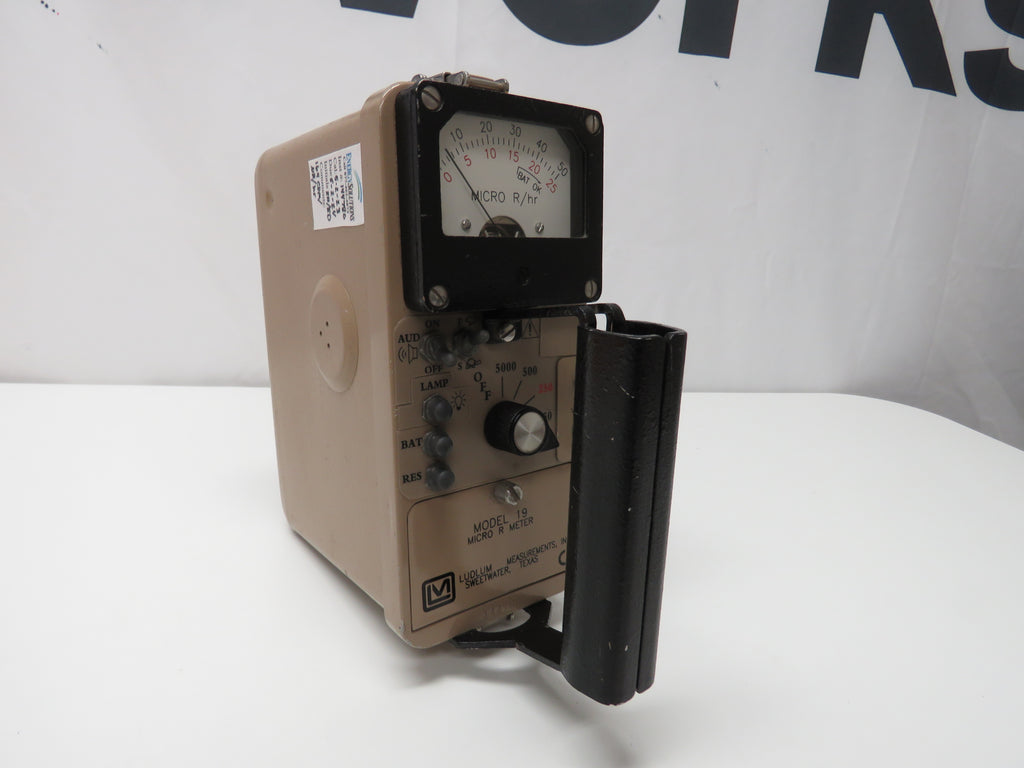 Ludlum Model 19 Micro R Meter - Radiation Meter - 2023 Calibration ...
