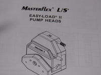 Cole Parmer 77201-60 MasterFlex L/S Easy-Load II Pump Head with WARRANTY