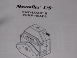 Cole Parmer 77202-60 MasterFlex L/S Easy-Load II Pump Head with WARRANTY