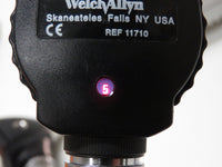 Welch Allyn 767 Wall Transformer with Otoscope & Ophthalmoscope Excellent Shape