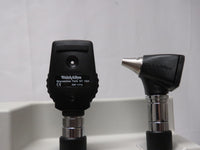 Welch Allyn 767 Wall Transformer with Otoscope & Ophthalmoscope Excellent Shape