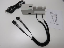 Welch Allyn 767 Wall Transformer with Otoscope & Ophthalmoscope Excellent Shape