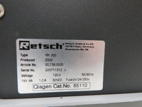 Qiagen Retsch MM300 TissueLyser Lab Vibration Mill Mixer Sample Preparation MM-300