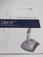 Kerr Demi Plus LED Dental Curing Light - with Extra Curing Tip - Exceptional Condition!