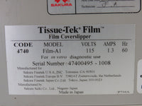 Sakura Tissue-Tek 4740 Film Coverslipper - 2023 Factory PM
