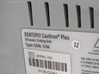 Dentsply Cavitron Plus Dental Scaling Unit Gen-136 w/ WiFi Pedal and Manual