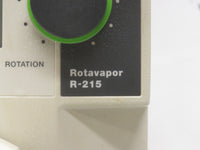 Buchi R-215 Rotovapor Set V-850 Vacuum Controller,  B-491 Water Bath, V-700 Vacuum Pump