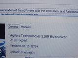 Agilent 2100 Bioanalyzer G2939A Electrophoresis System - Latest Windows 10 Version!