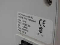 Buchi R-200 Rotovapor Set B-721 Vacuum Controller, Rotovap B-490 Bath, V-500 Pump