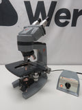 VINTAGE Series 10-118 American Optical AO Stereo microscope w/ Objectives Lamp