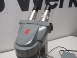 VINTAGE Series 10-118 American Optical AO Stereo microscope w/ Objectives Lamp