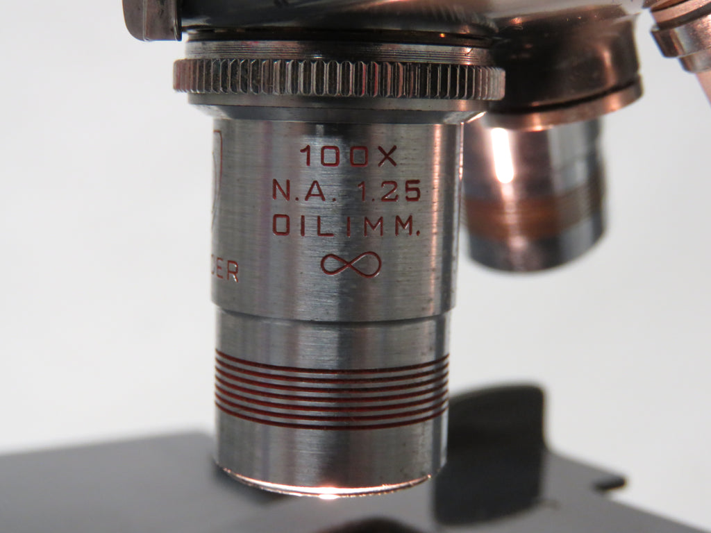 VINTAGE Series 10-118 American Optical AO Stereo microscope w/ Objecti ...