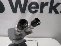 VINTAGE Series 10-118 American Optical AO Stereo microscope w/ Objectives No transformer