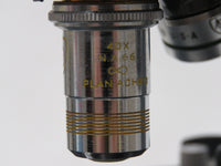 VINTAGE Series 10-118 American Optical AO Stereo microscope w/ Objectives No transformer