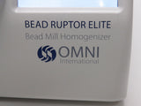 OMNI Bead Ruptor ELITE Bench Top Bead-Based Homogenizer Laboratory Sample Preparation