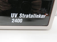 Stratagene UV Stratalinker 2400 TESTED with Warranty SEE VIDEO