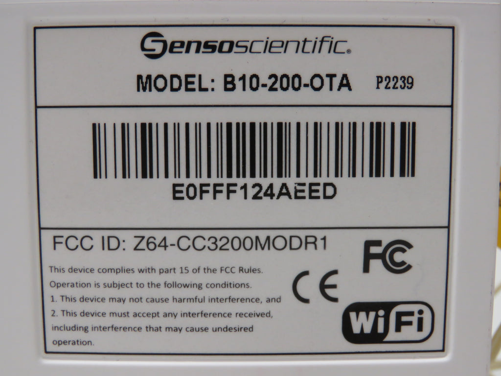 SensoScientific Wi-Fi B10-200-OTA w/ Stainless Digital Temperature Pro ...