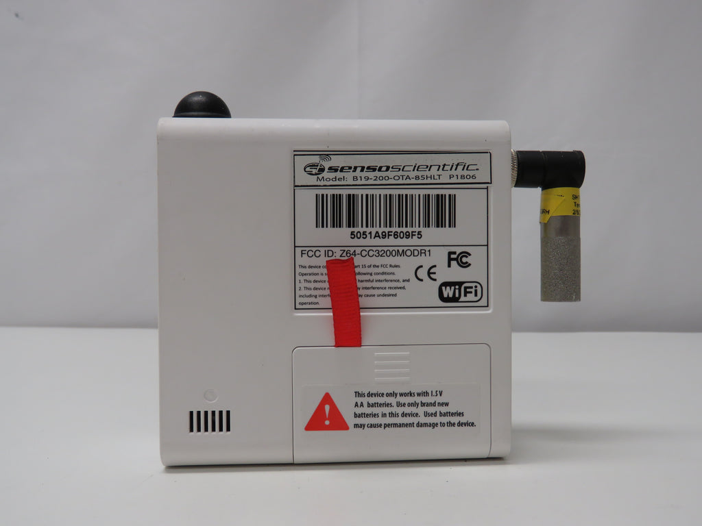 SensoScientific Light, Temperature & Humidity Sensor ― Wi-Fi OTA B19-2 ...