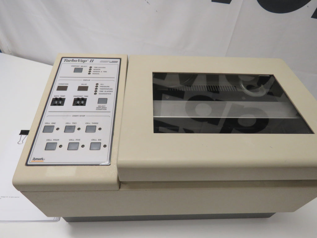 Zymark TurboVap II 46368/B Concentration Workstation w/ Manual ...