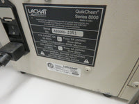 LACHAT QuiKChem 3 Channel QC8000 FIA+ Flow Injection Analysis ASX-510 RP-100 & Methods