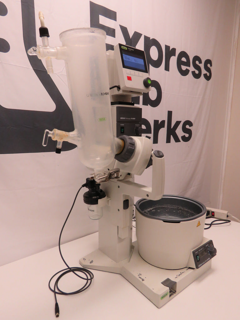 Buchi R-200 Rotovapor Set i-300 Interface Controller, Rotovap B-490 Ba ...