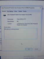 2013 Brookhaven 90Plus ZetaPlus Zeta Potential & Particle Size Analyzer 685nm