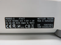 Mettler Toledo PB3002-S/ FACT Digital Laboratory Scale Balance - Weight Verified