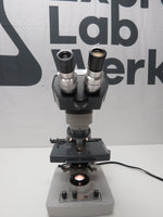 AO American Optical One-ten 110 1.25x Microscope w/ 100x 40x 10x 4x Objectives