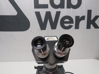 AO American Optical One-ten 110 1.25x Microscope w/ 100x 40x 10x 4x Objectives