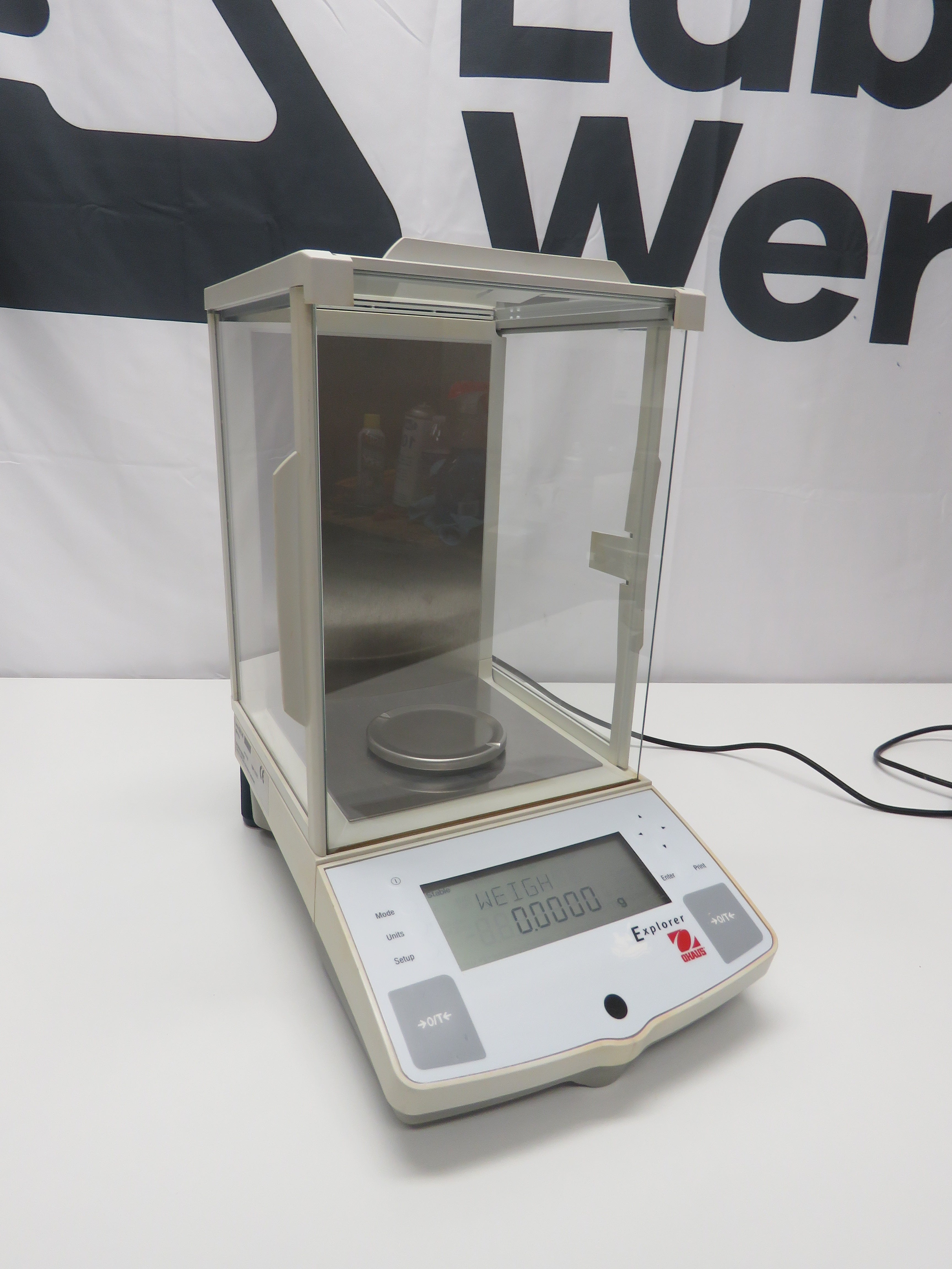 Ohaus E01140 Explorer Analytical Balance 110g Capacity - d=0.1mg Weigh ...