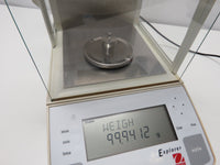 Ohaus E01140 Explorer Analytical Balance 110g Capacity - d=0.1mg Weight Verified
