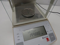 Ohaus E01140 Explorer Analytical Balance 110g Capacity - d=0.1mg Weight Verified