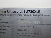 2022 Stirling Ultracold 27.5 Cu. Ft Ultra Low Temp -86C Upright Freezer w/ RACKS