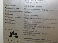 2022 Stirling Ultracold 27.5 Cu. Ft Ultra Low Temp -86C Upright Freezer w/ RACKS
