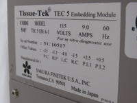 Sakura TEC 5 Tissue-Tek Embedding Center w/ Cryo Module - 2024 PM - Excellent #3