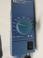 IKA Eurostar power-b PWR BSC S1 Overhead Mixer / Stirrer 50-2000 RPM - VIDEO!