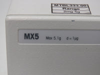 Mettler Toledo MX5 Micro Balance - Tested & Sold with Warranty