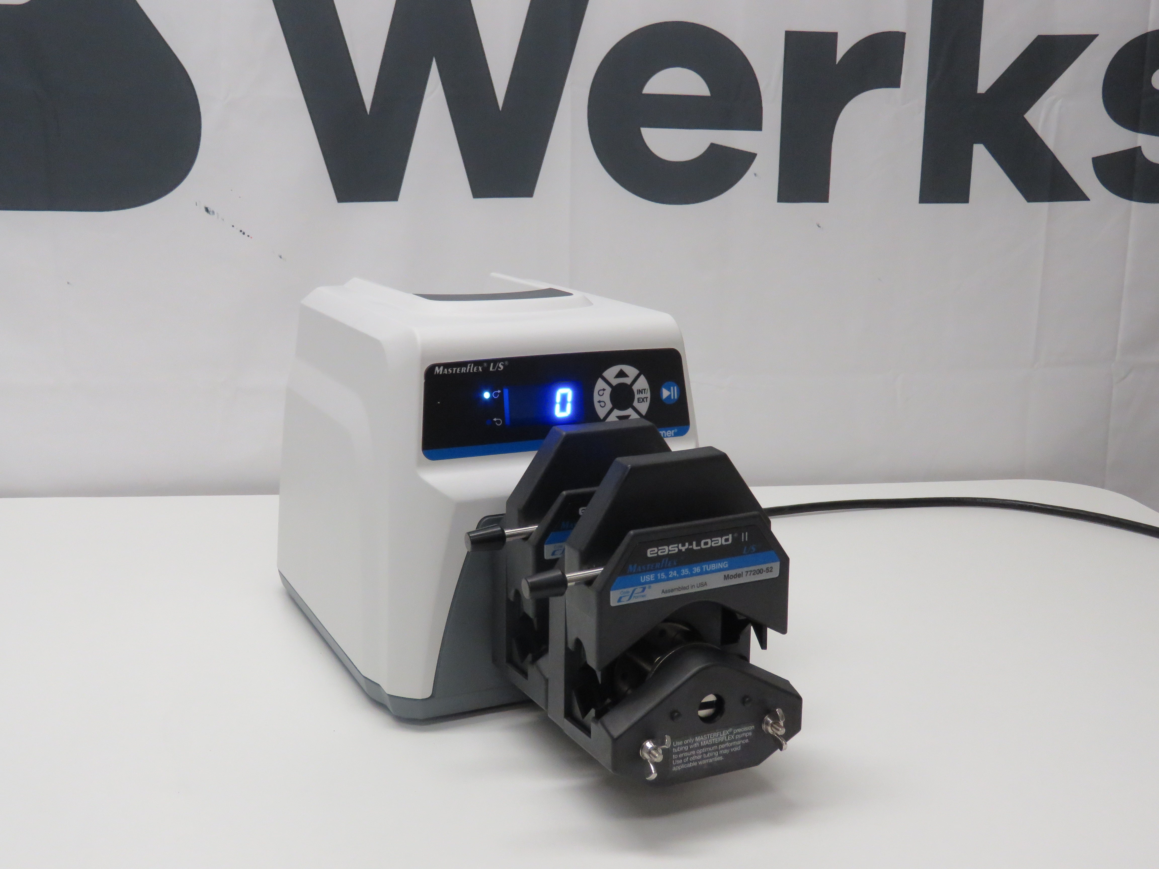 Cole Palmer MasterFlex L/S 07528-20 w/ 77200-52 Easy-Load II Peristalt ...