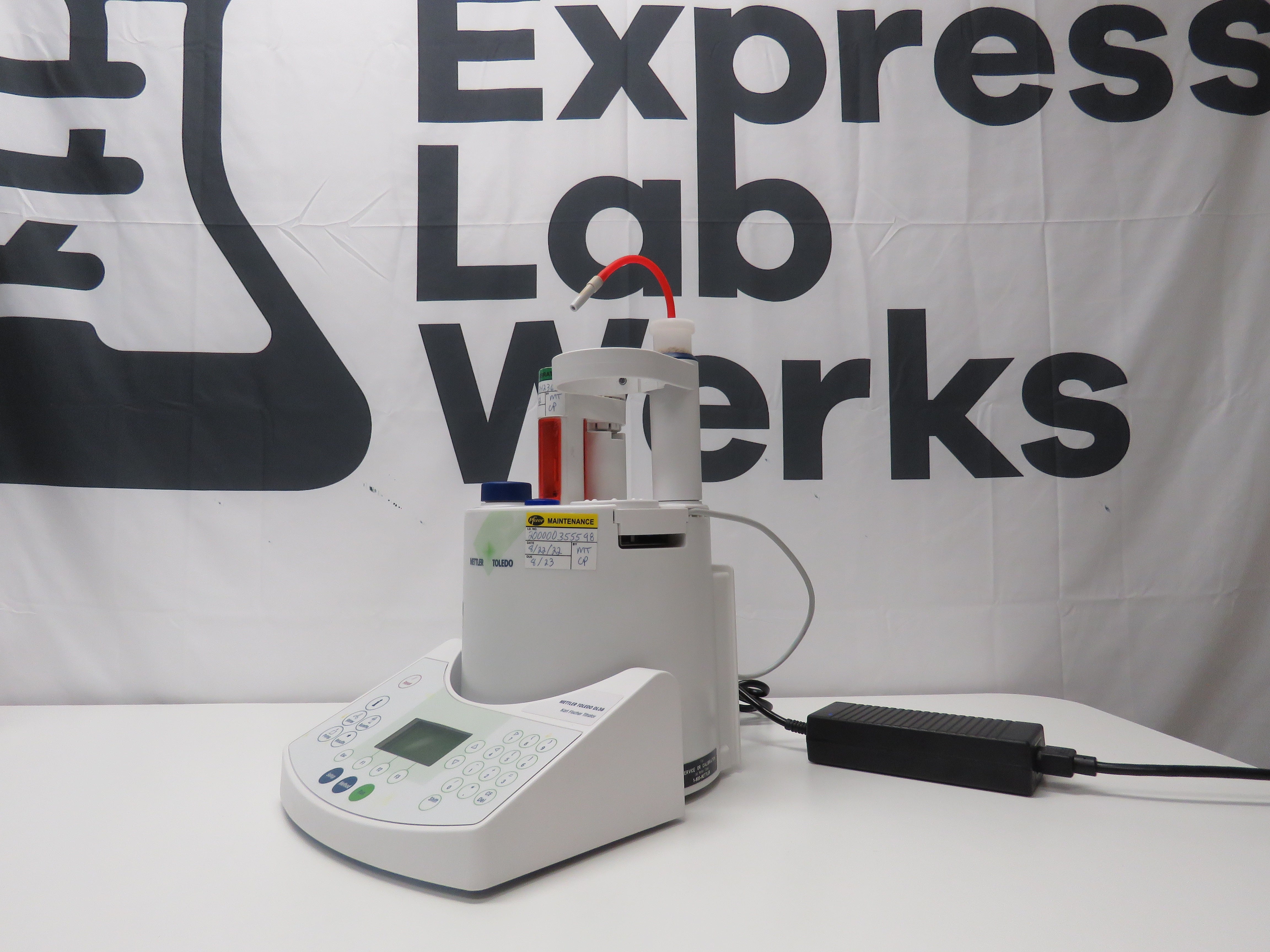 METTLER TOLEDO DL38, VOLUMETRIC KARL FISHER TITRATOR - 2022 PM ...