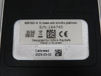 Unfors RaySafe 8201021-H Xi Radiation Meter Base Unit w/mAs Platinum W/Detectors