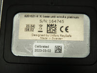 Unfors RaySafe 8201021-H Xi Radiation Meter Base Unit w/mAs Platinum W/Detectors