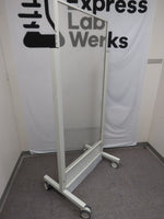 INFAB Mid Tall X-Ray Protection Physician Mobile Barrier 2.0mm Lead Glass 683473