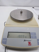 Ohaus Adventurer Benchtop Lab Balance ARC120 Max Cap. 3100g Tested - Weight Verified