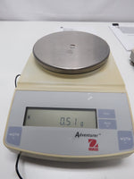 Ohaus Adventurer Benchtop Lab Balance ARC120 Max Cap. 3100g Tested - Weight Verified