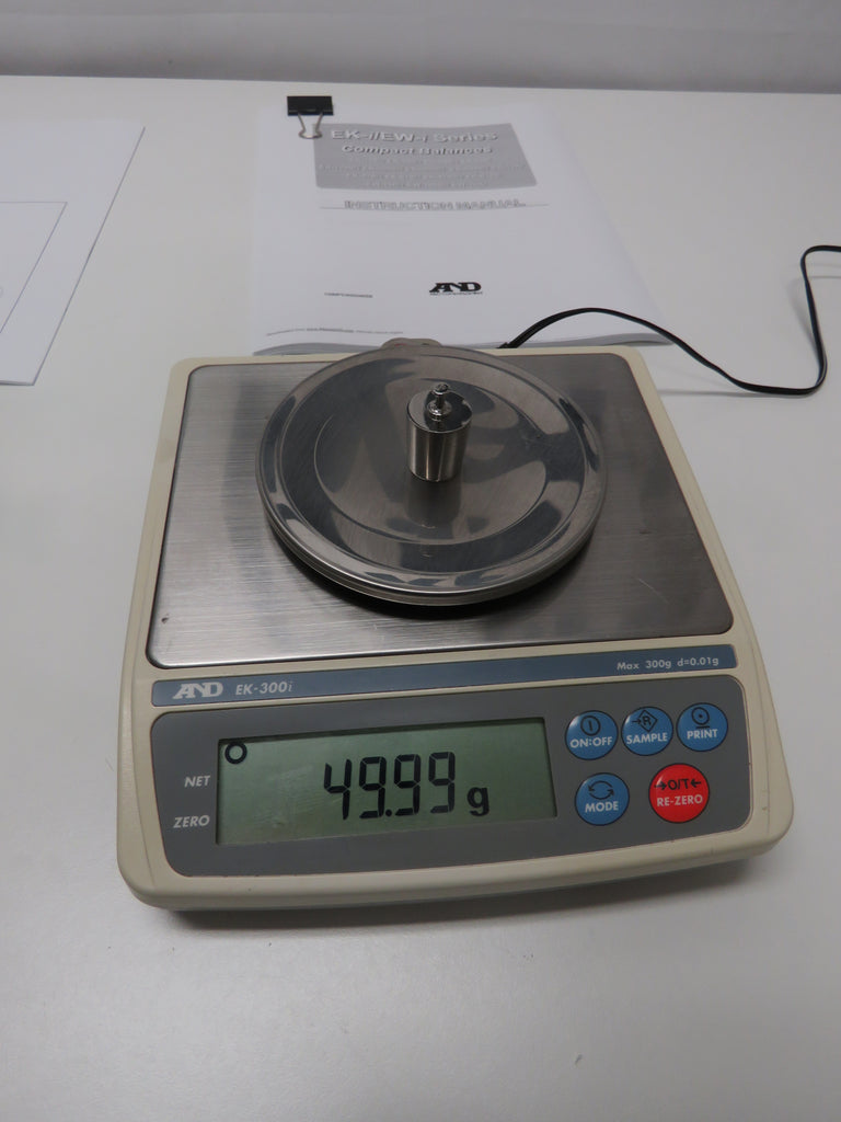 A&D EK-300i Precision Lab Balance Compact Scale 300x0.01g - Weight Ver ...