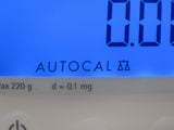 Sartorius CPA224S 220g 0.1mg Analytical Balance Laboratory Benchtop Scale Tested